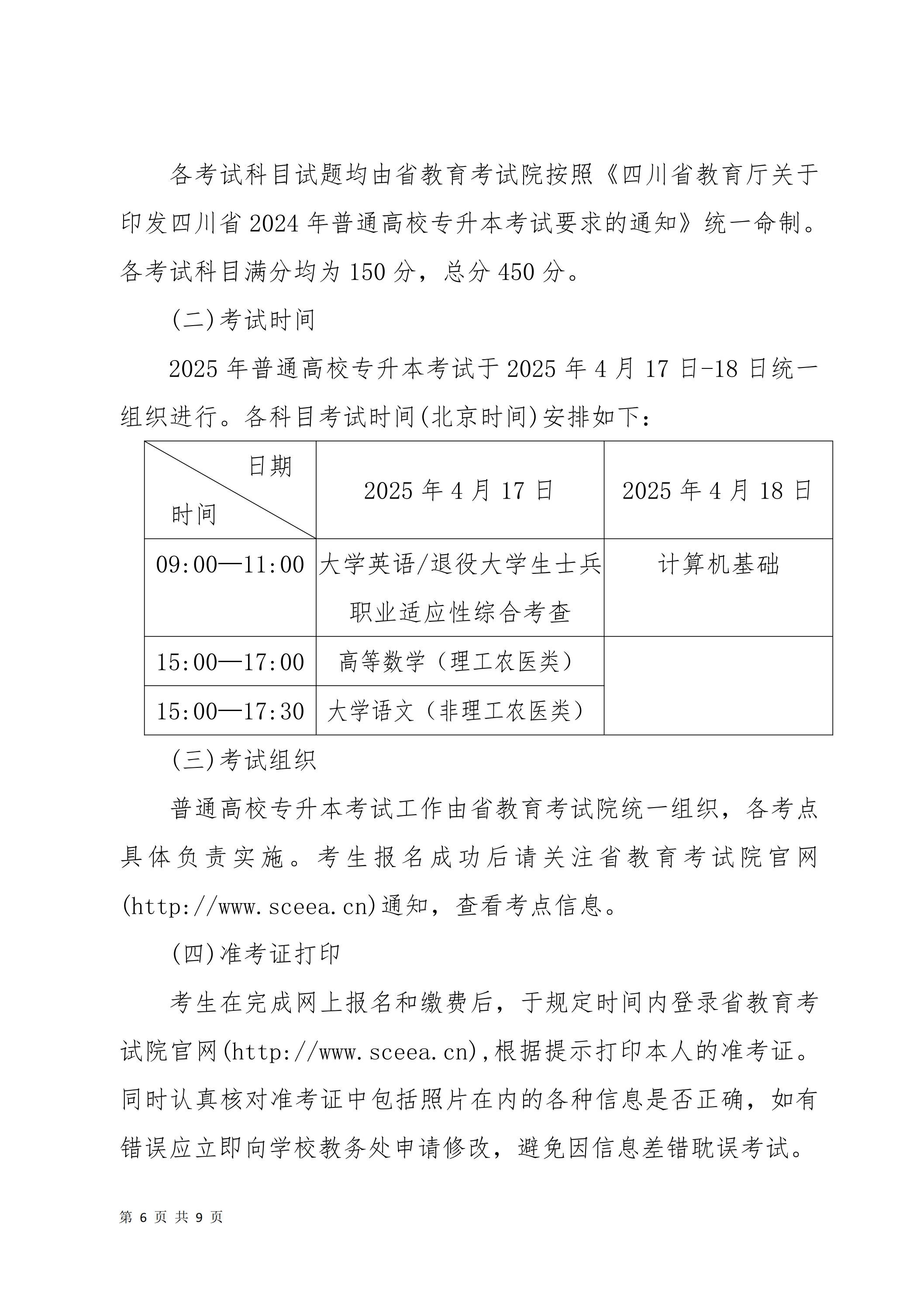 米兰体育局关于2025届毕业生专升本报名考试工作的通知_05.jpg